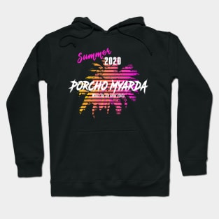 Porcho Myarda Funny Staycation 2020 Vacation Hoodie